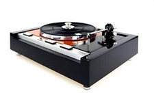 Platine Restaurée Thorens TD 125 MKII En Noir Orange