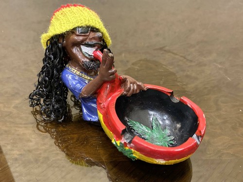 Rasta man jamaican cigarette - jamaican,