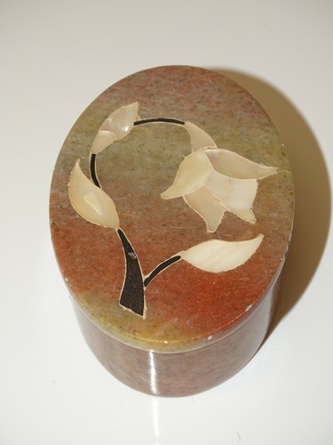 Ancienne boite bijoux en - ,