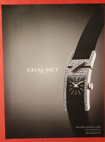 Publicité presse montre - de,