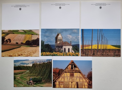 Lot cartes de voeux - de, 10