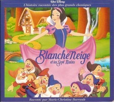 LIVRE CD BLANCHE NEIGE ET LES