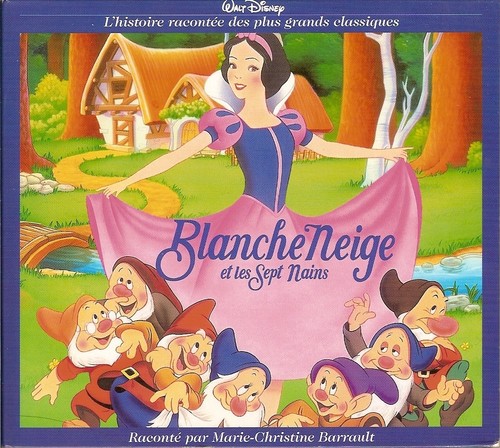 Livre blanche neige - blanche,