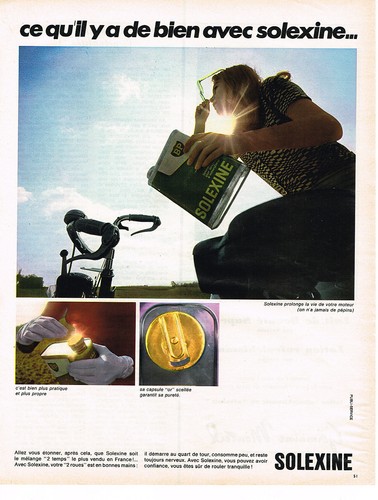 Publicite 1968 solexine - ,