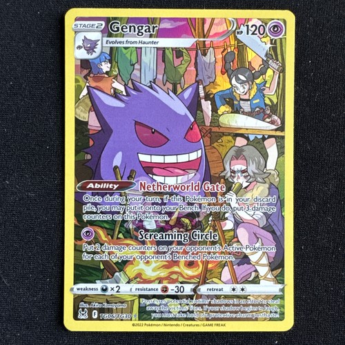Carte pokémon gengar - pokémon,