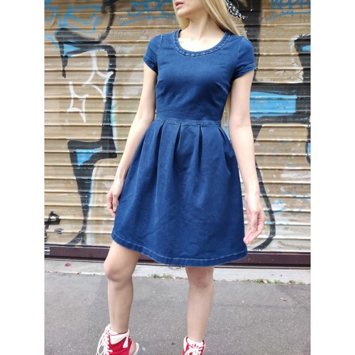 Robe femme jean vintage - en,