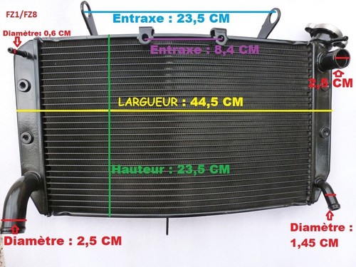 Radiateur fz1 - n, 2006