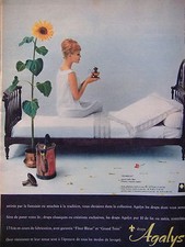 PUBLICITÉ COLLECTION DRAPS AGALYS ATTIRÉE PAR LA FANTAISIE OU A LA TRADITION 