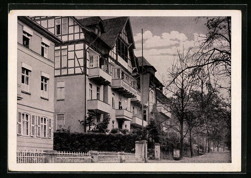 Carte postale bad liebenstein - bad,