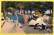cpsm Côte d'Azur 83 - BANDOL en 1960 (Var) CAPELAN Le Camping Municipal Tentes
