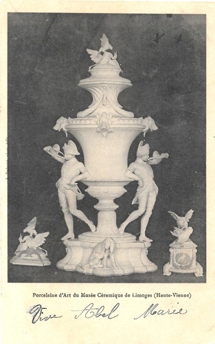 Carte postale porcelaine art - carte, d'art