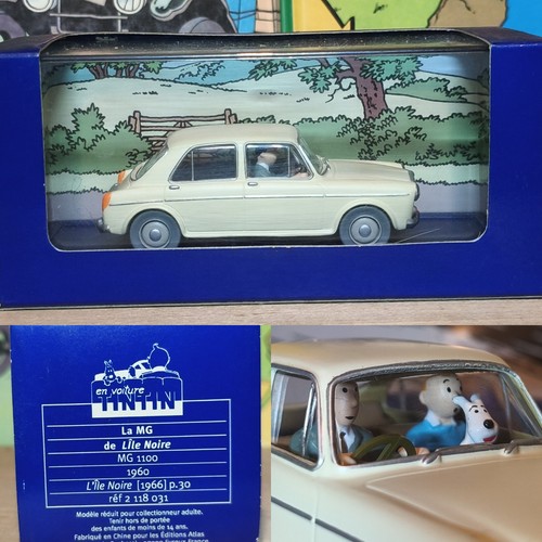 Tintin 1966 île noir - tintin,