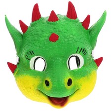  Masque tête de Dragon, masque de Cosplay de Dragon de dessin animé, masque de