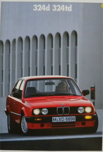 Brochure bmw 324d 324td - 324d,