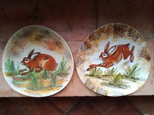 Paire - ASSIETTE au lièvre -