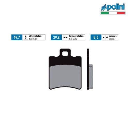 Paire plaquette frein - paire, de