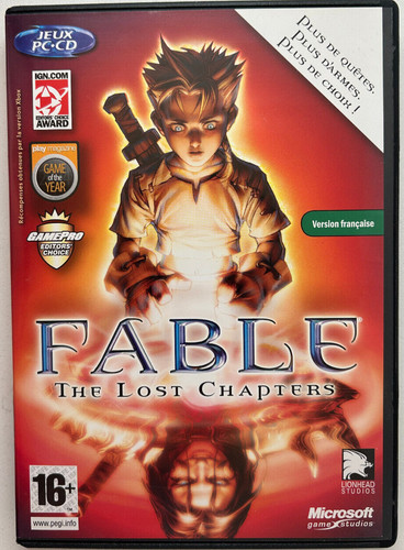 Fable the lost - fable, pc