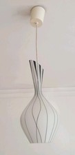 ancienne suspension 1960 verre