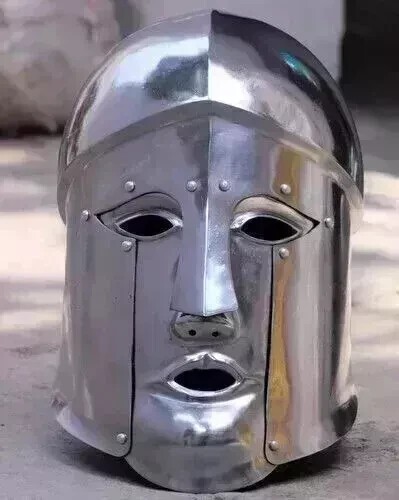 Casque armure médiéval en - d'armure,