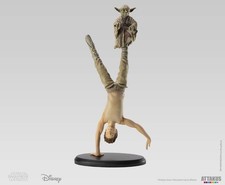 Figurine résine Yoda et Luke