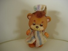 Teddy Beddy Bear figurine jouet vinyle vintage 1983 Morgan 14 cm