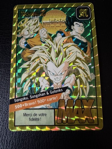 Carte dragon ball super - z,
