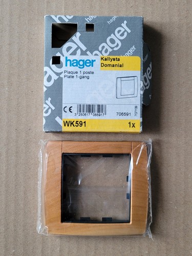 Hager wk591 plaque 1 - wk591,