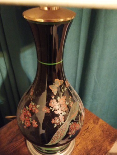 Pied lampe ancienne hauteur - de,