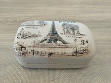 Petite Boîte Spéciale Lentilles Yeux Vision Hommage Paris Louvre Tour Eiffel Pon