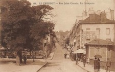 LE CREUSOT - Rue jules Guesde - la grimpette