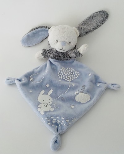 Doudou plat ours capuche - 🌟doudou,