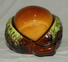 Barbotine XXème : Marron