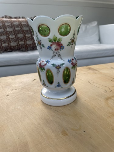 Ancien vase verre - en,