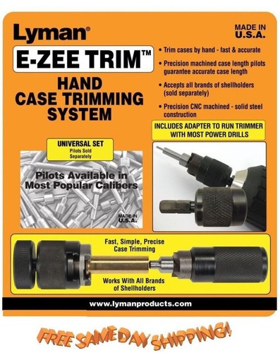 Lyman zee trim hand case - lyman, e-zee