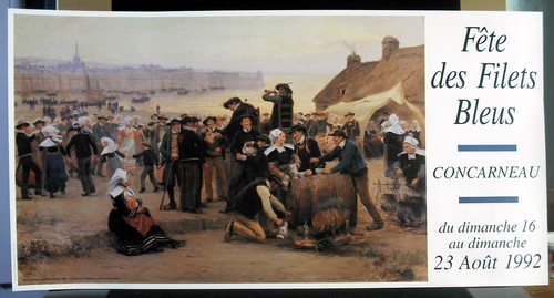 Affiche 1992 fête des filets