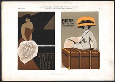 1910 Lithographie Projets