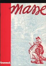 MASSE . ÉDITIONS  FUTUROPOLIS