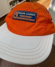 Made in USA 90's Vintage POLO SPORT RALPH LAUREN Marine System Nylon Hat Cap