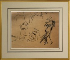 GEORGES GOURSAT dit SEM (1863-1934) DESSIN ORIGINAL MADAME VALEMBROV  1930 (210)