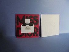 DIOR - CARTE PUBLICITAIRE  "