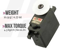 Servo digital D85MG métal