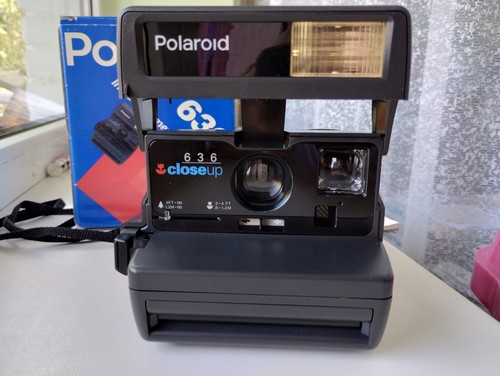 Used retro polaroid - polaroid, 636