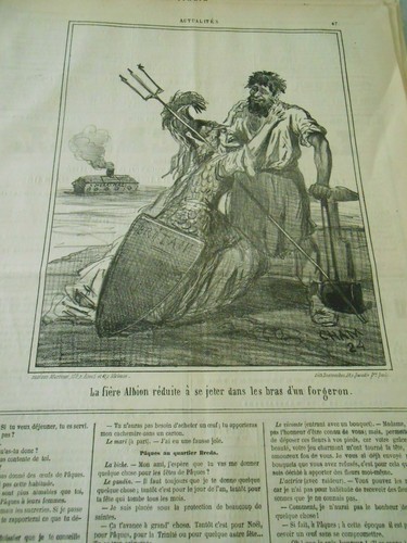 Caricature 1862 le - le, fière