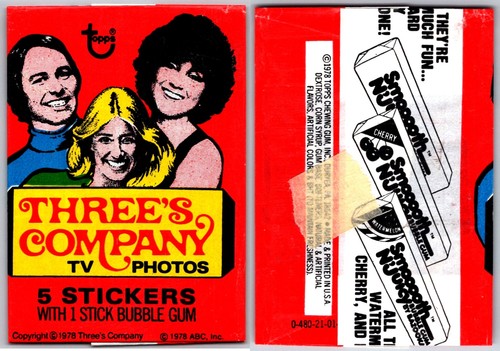 1978 topps three company tv - topps,