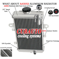 Upgrade Radiateur Pour 13-2018 Yamaha Raptor 700 YFM 700R Quad ATV Aluminum