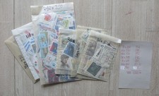 France timbres valeur faciale/affranchissement FRF 2262.60 neufs