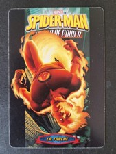 La Torche Carte Marvel 024 SpiderMan Tower of Power 2007 Français
