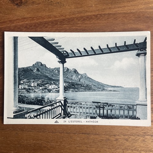 Postcard cpa esterel - cpa, l’esterel