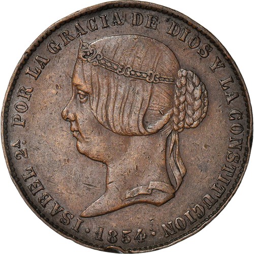 Monnaie espagne isabel - espagne,, ii