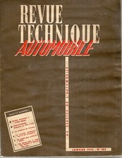 REVUE TECHNIQUE AUTOMOBILE 105